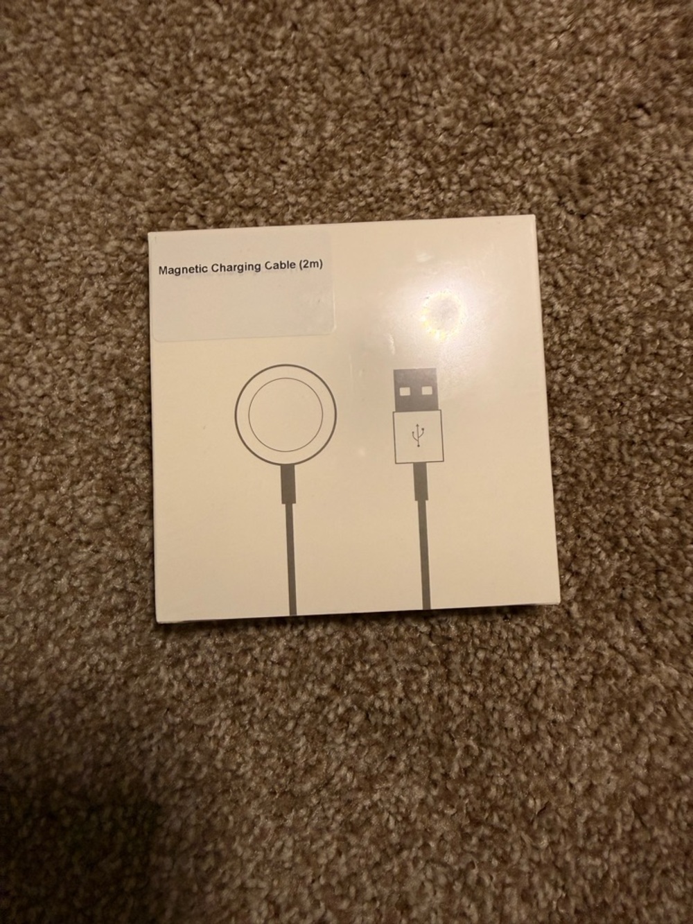 Magnetic Charging Cable (2m) - White